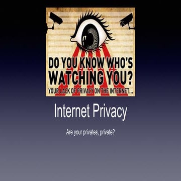 Is your privacy, private?