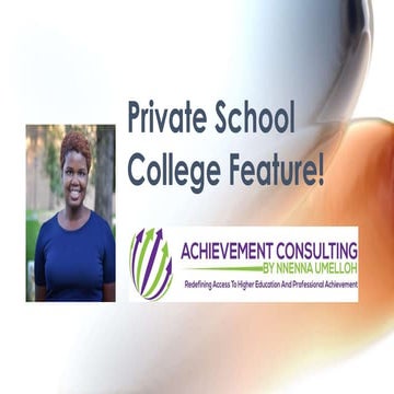 Private School College Feature!