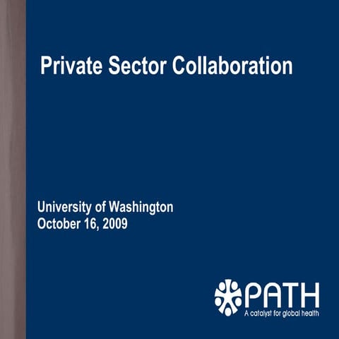 Private Sector Collaboration