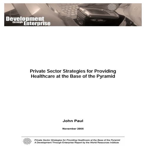 Private  Sector  Strategies