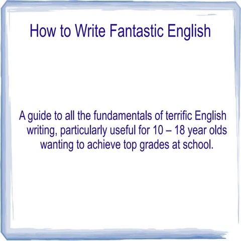 How to Make Excellent English for Private Tutors