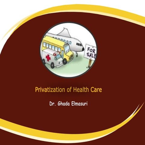Privatization of Health Care Services 