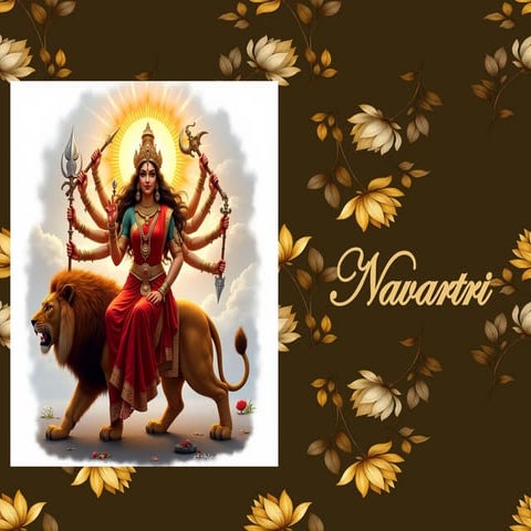 Navratri Presentation -  Priya Rajak 10 06 2025