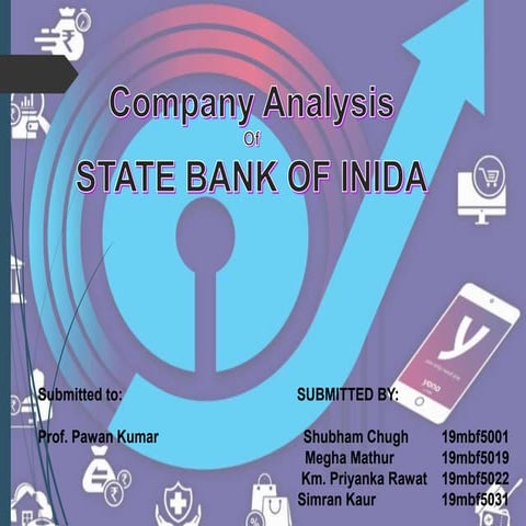 Company Analysis Of STATE BANK OF INIDA