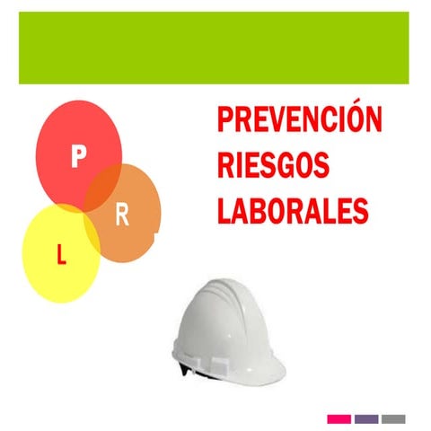 PREVENCIÓN RIESGOS LABORALES