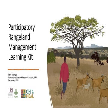 Participatory Rangeland Management Learning Kit | PDF