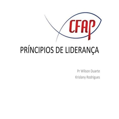 Príncipios de liderança rev01