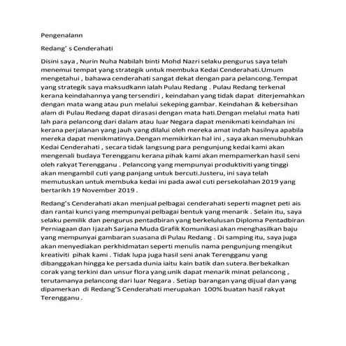 Kerja Kursus Perniagaan