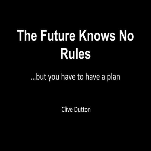 Pro active planning, Clive Dutton - Design Network Conference