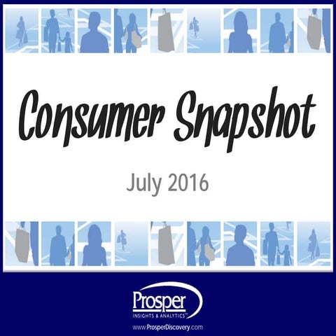 Consumer Snapshot - July 2016