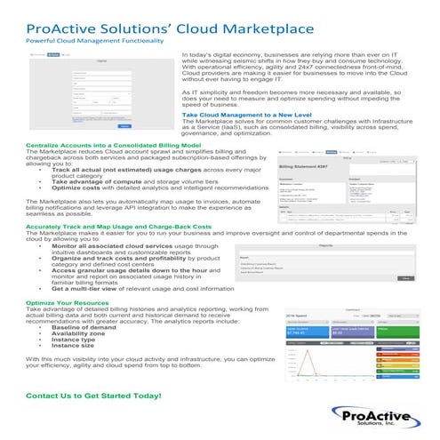Pro active cloud