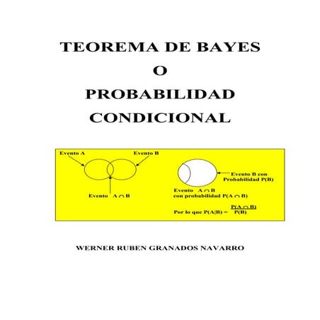 Probabilidades combinadas  o teorema de bayes