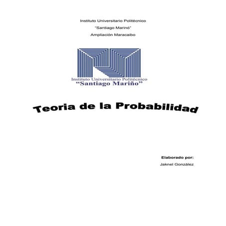 Teoría de la Probabilidad PDF