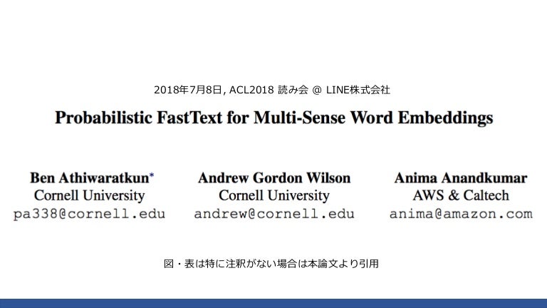 probabilistic fasttext for multi sense word embeddings