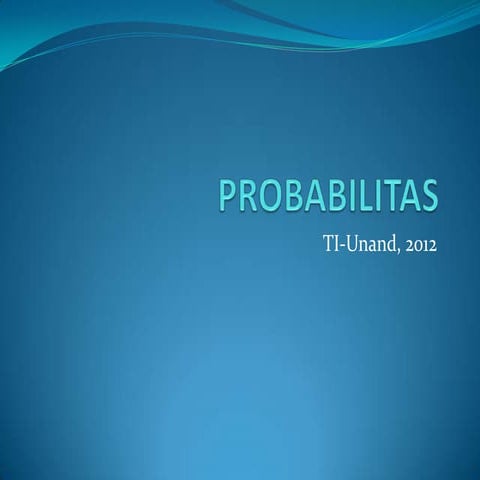 Probabilitas