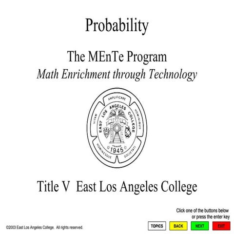 Probability 2