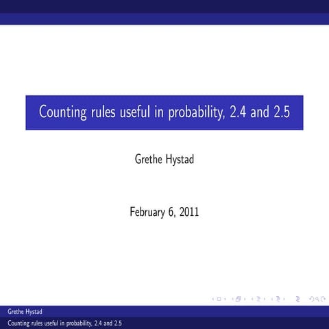 Basic concept of probability | PPT