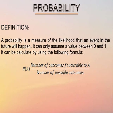 Probability