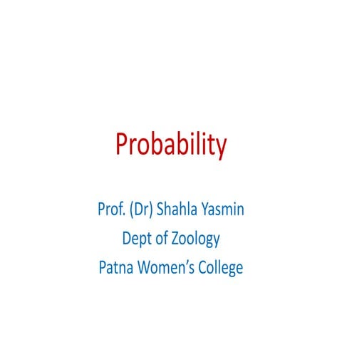 Probability