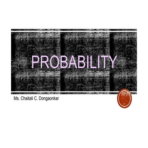 PROBABILITY
