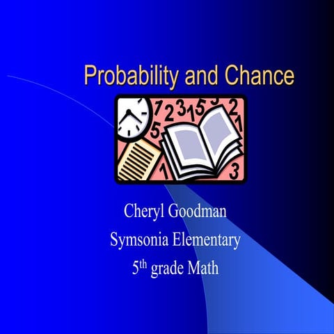 Probability and chance (math) | PPT