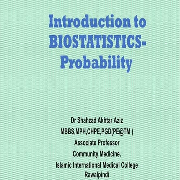 Probability.pptx pearl lecture first year