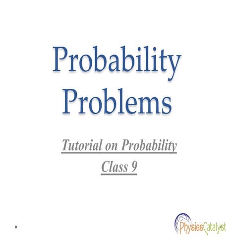 Probability Problems