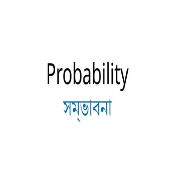 Comprehensive Introduction to Probability Concepts with Examples and ...