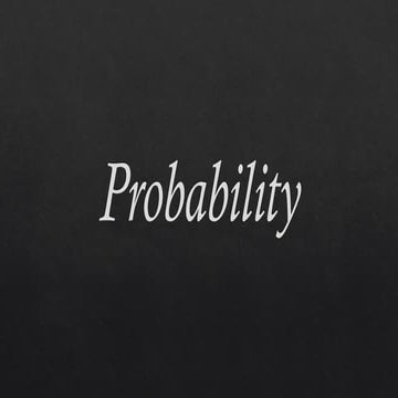 Probability and its Types with easy Examples | PPTX