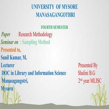 Probability and non Probability Sampling techniques Presentations for Strategic Research.pptx