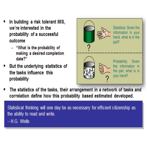 Probability and statistics