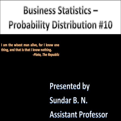 Probability distribution 10