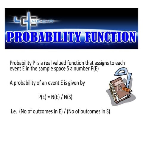 Probability function