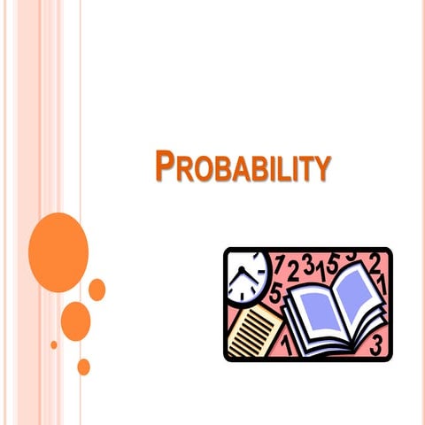 Probability notes for the UG/PG students