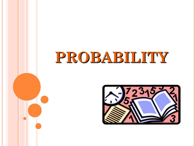Probability Ppt Probability Ppt