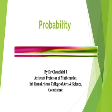 What is Probability and its Basic Definitions