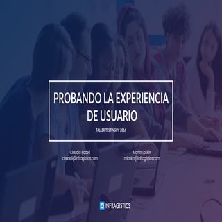 Taller evento TestingUY 2016 - Prob...