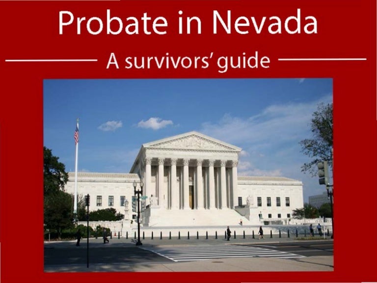 Probate In Nevada
