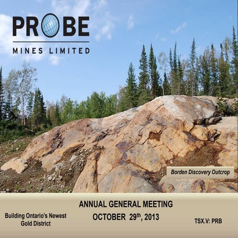 Investor Presentation Walkabout Resources (ASX:WKT) May 2013 | PDF