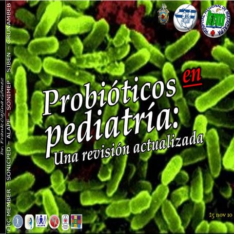 Probióticos en pediatría. Una revisión actualizada.