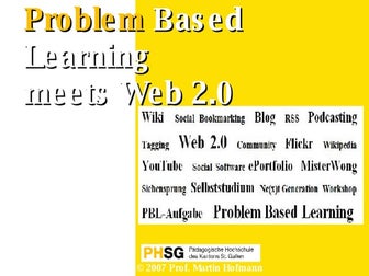 Problem-based Learning meets Web 2.0