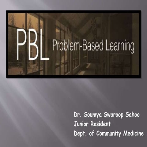Problem based learning | PPTX
