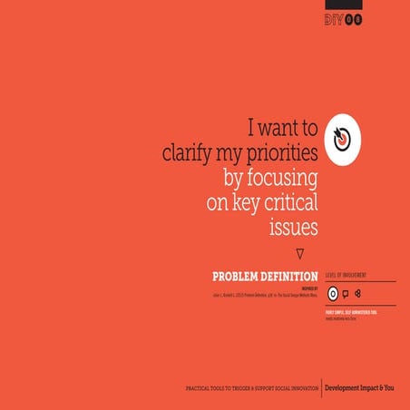 Learning tool: Problem definition