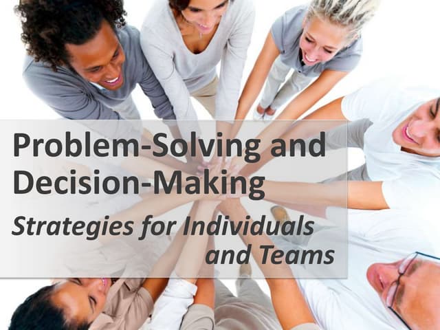 Problem-Solving-and Decision Making.ppt