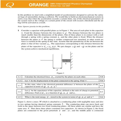 Design and analysis of 3 d capacitive accelerometer | PDF