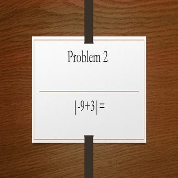 Problem 2