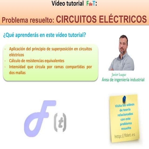 PROBLEMA RESUELTO FdeT: CIRCUITO ELECTRICO 2 | PPTX