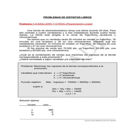 Problema copiados de libros 