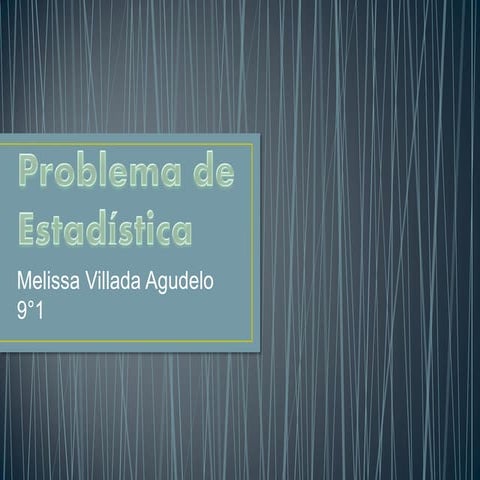 Problema de estadística