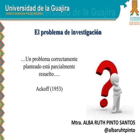 Problema de investigación